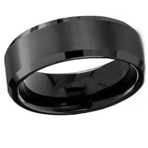 Titanium Stainless Steel Men’s Ring Size 8 NWT